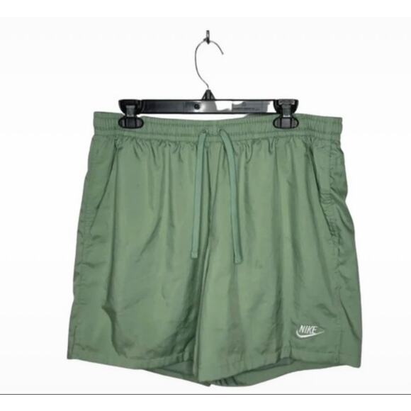 Nike Other - Nike Sportswear Woven Shorts Olive Green Mens Size Large